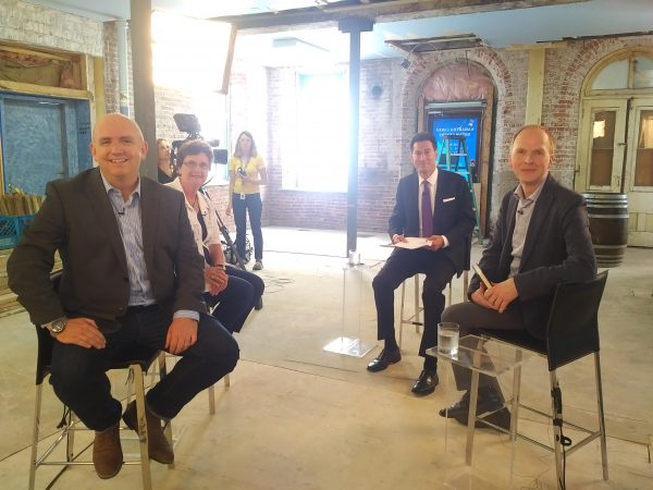 TV crew in Lindsay to film episode of The Agenda on basic income