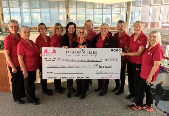 Dragon Flies ‘pay it forward’ with gift for new 3D mammography unit