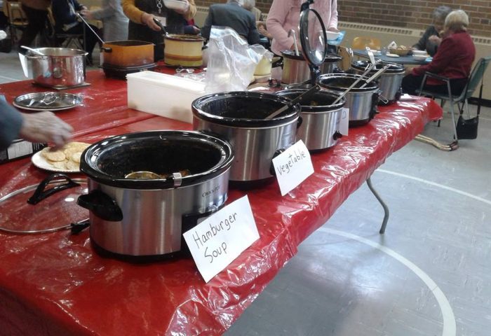 Soup surplus for homeless, thanks to Cambridge Street United Church