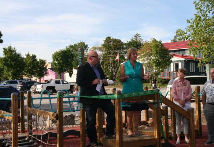 Grand opening of Seniors Play Park in Fenelon Falls