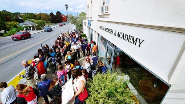 Students take climate change action to the streets