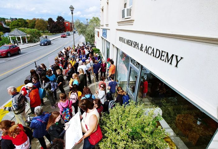 Students take climate change action to the streets