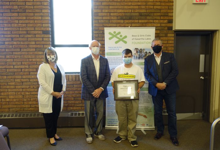 Nathan Tamlin, 2020 youth award recipient