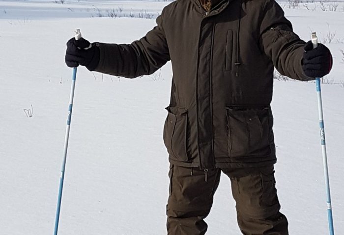 Robinson Orume has embraced Canadian winters