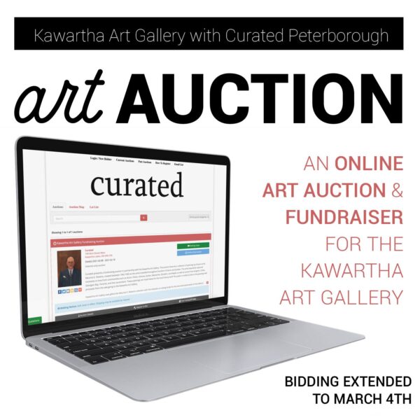 Art auction poster