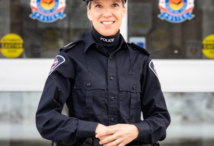 Sgt. Deb Hagarty takes on a more visible community role. Photo: Erin Burrell.